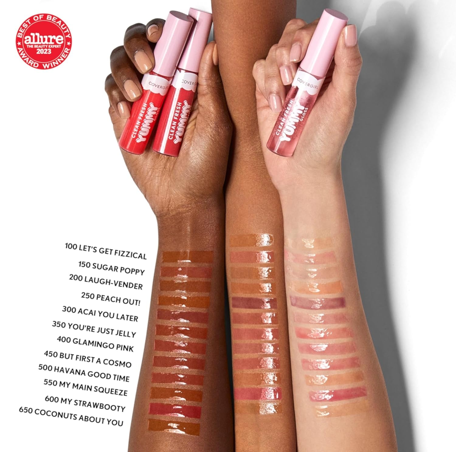 Clean Fresh Yummy Lip Gloss, Sheer, Natural Scents, Vegan Formula - Havana Good Time